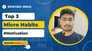Top 3 @Tiny Habits in 2022 !!  #impact #Successhabits #atomichabits #reworkindia
