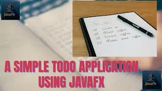 🎬 JavaFX To-Do List Tutorial: Build Your First Desktop App 🚀
