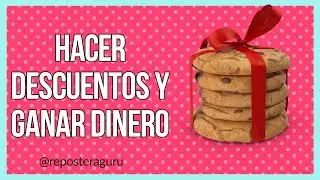 🔴 Cómo HACER DESCUENTOS Que Te Hagan GANAR DINERO - Pastelería y Repostería