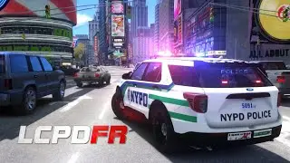 GTA 4 LCPDFR NYPD 2024 PATROL