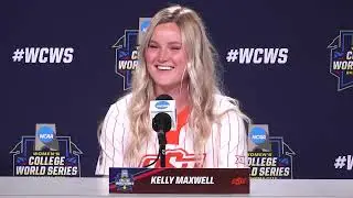 Oklahoma State softball players, coach Kenny Gajewski preview 2023 College Softball World Series