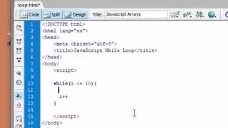 JavaScript Tutorial - 20 - JavaScript Loop (While Loop)