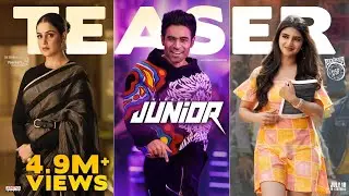 Junior Teaser -Telugu | Kireeti, Sreeleela | Genelia | Radha Krishna | DSP |Vaaraahi Chalana Chitram