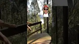 Tirolesa no Hotel Hope Valley Adventure