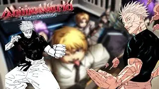 Anime World Tower Defense Unlimted Final (Gojo) Showcase (AWTD)