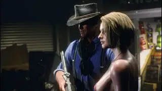 Resident Evil 3 Remake Jill Valentine Red STARS Bikini Thicc with Jiggle Physics & Gameplay PC Mod