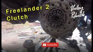 Replacing the Clutch, Slave Cylinder and Flywheel on the Freelander
