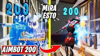 DE ESTA MANERA MEJORE MI *AIM* CON LA SPAS EN FORTNITE