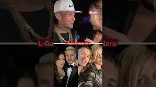 Wanda Nara, ayeılıktan sonra ünlü rapçi ile bir gece kulübünde görüntülendi