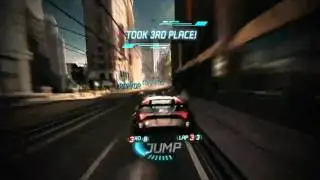 Split Second Velocity: Elite race @ Construction Site (gameplay)