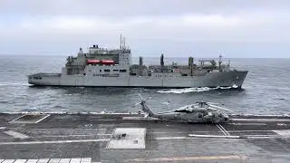 NAVY. VERTREP. #navy #flynavy #deploymentlife #militarydeployment #aircraftcarrier #usnavy #military