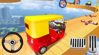 Tuk Tuk Stunt Race Master 3d - Free Games 2020 - Android Gameplay #1