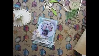 Скрапбукинг / МК / делаем открытку