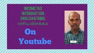 Introduction to Income Tax@ JV Academy for Commerce Studies