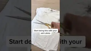 😱 START Doing This With Your Old T Shirt | Clothing Hacks 