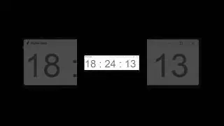 How to create Digital Clock in just few Lines of Python 