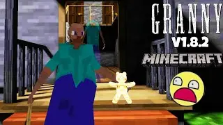 Granny V1.8.2 In Minecraft mode escape with slendrina
