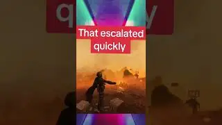 Helldivers 2 escalates quickly | 😱☠️🤣 #gaming