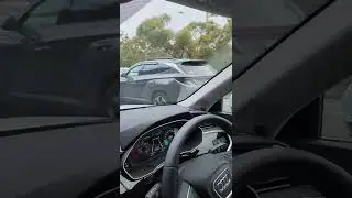 Audi q3 2022 road testing blind spot monitor system 😎