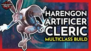 Hop Into Action with this Harengon Artillerist Artificer Forge Cleric Multiclass Build!│D&D 5E