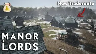 Establishing a new Traderoute | Let's Play Manor Lords