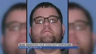 Man arrested for indecent exposure