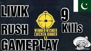PUBG Mobile | Livik Map | Rush Gameplay | Play with Friend | 9 Kills | MVP | ADii Gamers