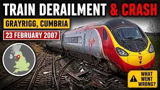 Train Derailment and Crash, Grayrigg Cumbria - 23 February 2007 #crash