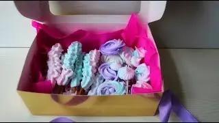Итальянская МЕРЕНГА на палочке🌟БЕЗЕ НА СОЛОМКЕ