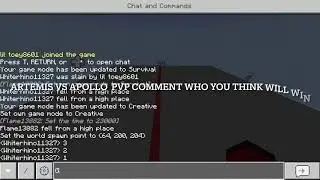 Artemis Apollo PvP (Minecraft Bedrock)
