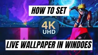 How to set live Wallpaper in Windows (Malayalam)