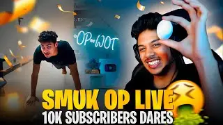 Raw Egg Challange🥴Thankyou for 10K Subscribers in 2 Weeks❤️Smuk Op Live