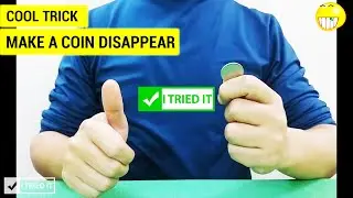 Vanishing Coin Trick! Easy! | I Tried It #5