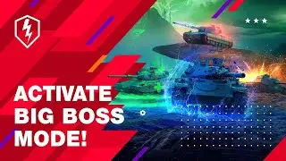 Режиме Big Boss Возвращение Легенды !!Розыгрыш Призов) !EU сер-WOTBlitz 