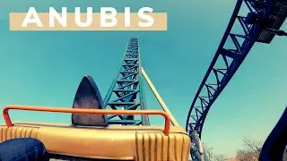 🎡ANUBIS on ride / POV 🇧🇪 Plopsaland de Panne