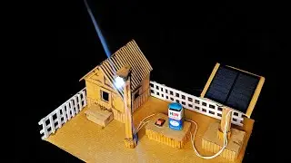Solar Street Light Working Model for School || Assam Make Stuff