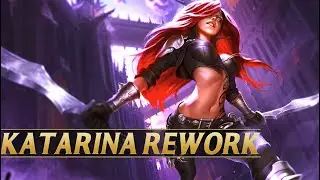 KATARINA VISUAL REWORK - League of Legends