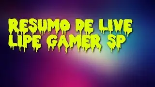 RESUMO DE LIVE SEMANA 4 MÊS 06/21