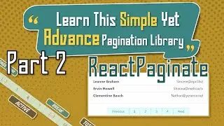Learn This Simple Yet Advance React Pagination Library: ReactPaginate [React Pagination Simplified]