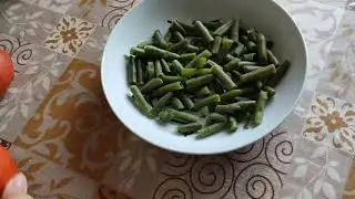 Салат с творогом