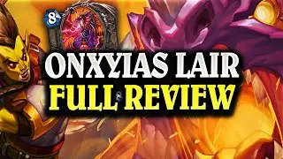 Hearthstone Pro Reviews ALL THE NEW CARDS From Onyxias Lair Mini Set | Hearthstone