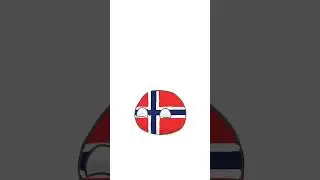 Norway spinning #countryball #countryballs #countryballanimation #norway