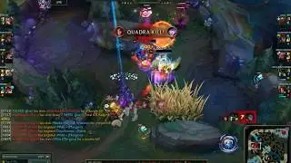 Zyra Quadra Kill in Urf