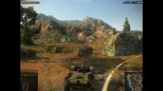 WoT Позиции для арты на карте Южный берег