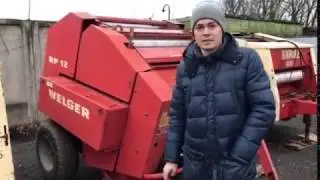 Welger RP12 Обзор Немецкого рулонного пресс-подборщика