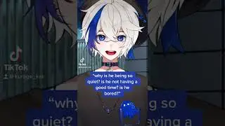 quiet ≠ bored #vtuber #vtuberen #anime #animeboy #streamer #lgbt #shorts #genshinimpact #introvert