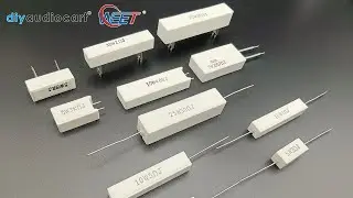 WEET Ceramic  Cement Resistors SQP SQZ SQM Authorized Distributor in India Market -  Diyaudiocart