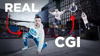 SpiderMan Swing Landing VFX Tutorial | Blender/Nuke