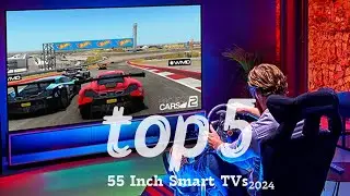 The Best 55-Inch Smart TVs for PC, PlayStation, Xbox, and Nintendo Switch: 2024