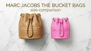 MARC JACOBS THE BUCKET BAG & MINI BUCKET BAG REVIEW | LUX WIFE LIFE!
